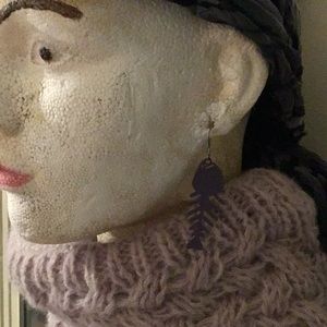 #190 Fish Bone Earrings